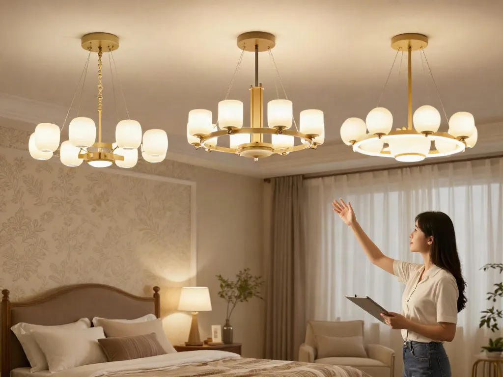 Lustra dormitor modernă din servicii locale de încredere, decorativă și eficientă.